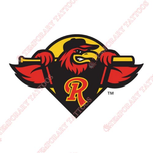 Rochester Red Wings Customize Temporary Tattoos Stickers NO.8007